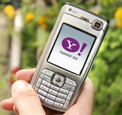 Yahoo! GO for Mobile 2.0, Now with gps support