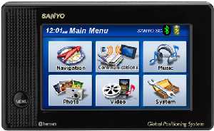 Sanyo NVM-4070 GPS Navigation System