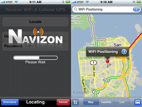 iPhone GPS